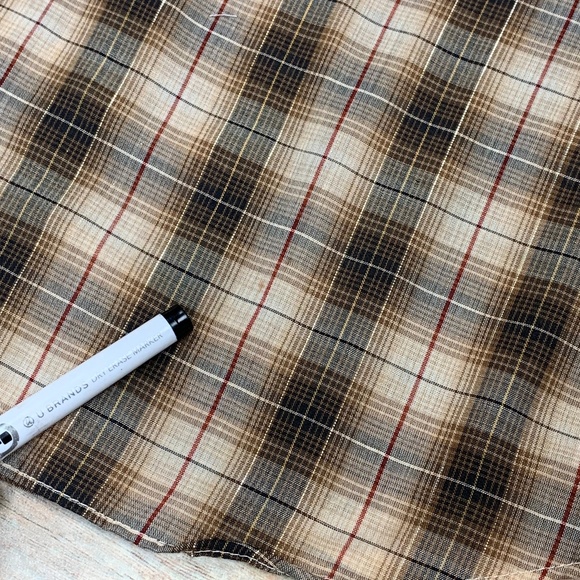 Vintage Levi's Western Shirt Brown Gold Thread Med - Picture 8 of 8